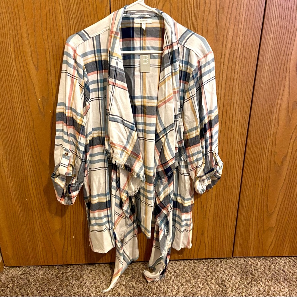 NWT Maurice’s Flannel Cardigan